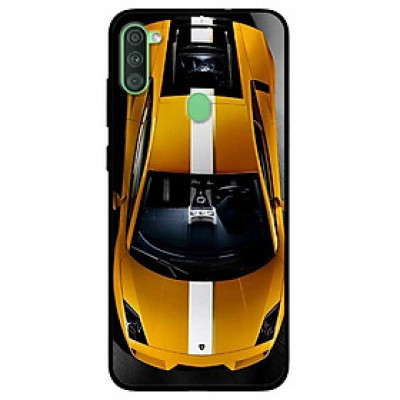 Ốp lưng dành cho Samsung A11 mẫu Xe Sọc Trắng