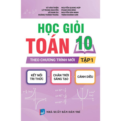Sách - Em Học Giỏi Toán 10 - Combo 2 Tập - Biên Soạn Theo Chương Trình Mới - Khang Việt Book