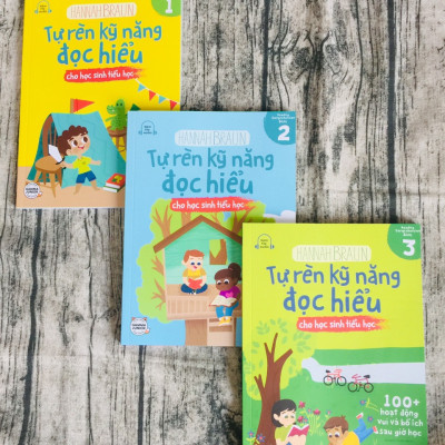 Combo Tự Rèn Kỹ Năng Đọc Hiểu Cho Học Sinh Tiểu Học Trọn Bộ 3 Tập