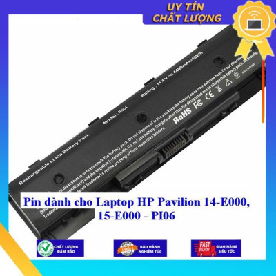 Pin dùng cho Laptop HP Pavilion 14-E000 15-E000 - PI06 - Hàng Nhập Khẩu  MIBAT711