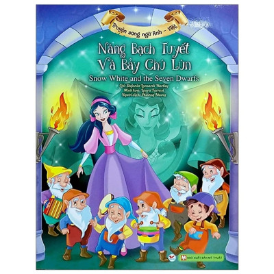 Combo 2Q Sách Song Ngữ Anh - Việt: Ngày Xửa Ngày Xưa - Cô Bé Lọ Lem + Ngày Xửa Ngày Xưa - Nàng Bạch Tuyết Và Bảy Chú Lùn (Tủ Sách Vàng Cho Con Yêu Vừa Học Vừa Chơi)