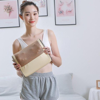 Gối Massage Cổ Vai Gáy, Máy Massage Hồng Ngoại 20 Bi Cao Cấp