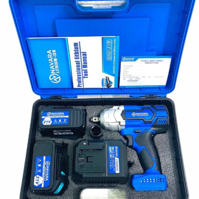 MÁY SIẾT BULONG CAO CẤP NAVARA MỞ ỐC 34mm  BẢO HÀNH 24 THÁNG CHÍNH HÃNG