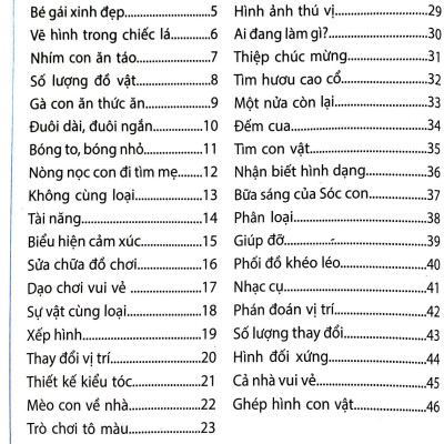 Sân Chơi Trí Tuệ Cho Trẻ - Rèn Luyện Tư Duy Não Trái + Phát Triển Sáng Tạo Não Phải - Dành Cho Bé 3-4 Tuổi - Tập 1