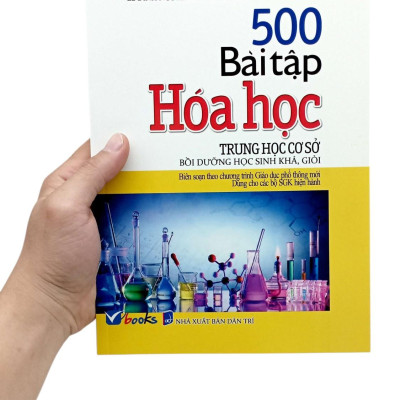 Sách - 500 Bài Tập Hóa Học Trung Học Cơ Sở (Dùng Cho Các Bộ SGK Hiện Hành)