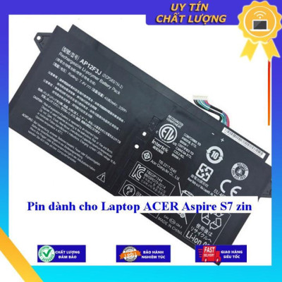 Pin dùng cho Laptop ACER Aspire S7 - Hàng Nhập Khẩu New Seal