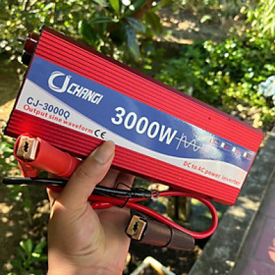 Bộ Kích Điện Inverter 12V-220V 3000W – Sóng Sin Chuẩn, Chạy Ổn Định, Loại Xịn Cao Cấp , đèn trang trí