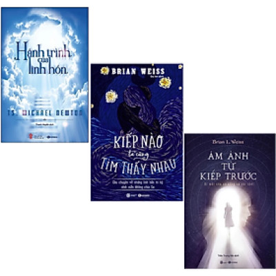 Combo 3Q: Hành Trình Của Linh Hồn + Ám Ảnh Từ Kiếp Trước + Kiếp Nào Ta Cũng Tìm Thấy Nhau (Top Sách Tâm Linh Bán Chạy)