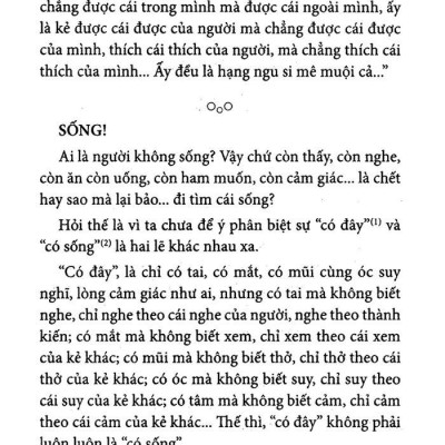 Một Nghệ Thuật Sống (Tái Bản 2022)
