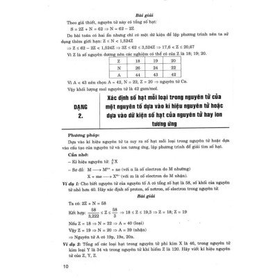 SÁCH - trọng tâm kiến thức hóa học 10 (biên soạn theo chương trình gdpt mới)