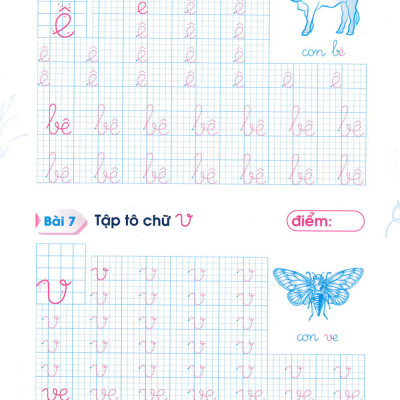 Tập Tô Chữ Cái Dành Cho 5-6 Tuổi _ABB