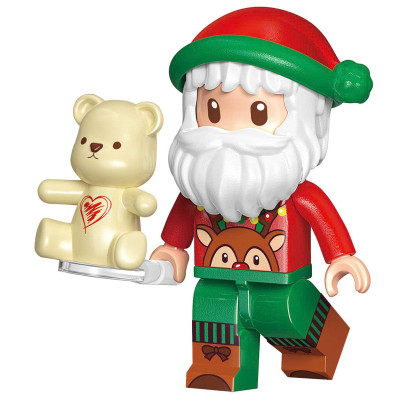 Đồ Chơi Lắp Ráp Chủ Đề Giáng Sinh - Chocolate Strawberry Cake - Keepplay K29805 (120 Mảnh Ghép)