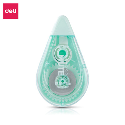 Bút Xóa Băng 12M Không Tiếng Ồn Deli - Che Phủ Tốt Khô Nhanh, Viết Đè Lên Ngay Sau Khi Xóa - Băng kéo học sinh văn phòng