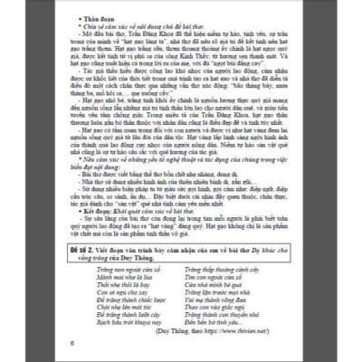 Cảm thụ, phân tích tác phẩm văn học ngoài sách giáo khoa tác phẩm thơ (dùng chung cho các bộ sgk hiện hành) -HA