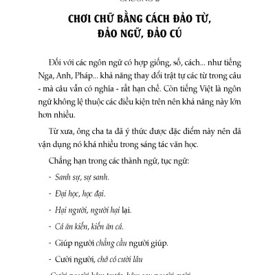 Thú Chơi Chữ