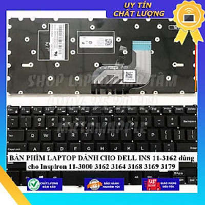 BÀN PHÍM LAPTOP dùng cho DELL INS 11-3162 dùng cho Inspiron 11-3000 3162 3164 3168 3169 3179 - Hàng Nhập Khẩu New Seal