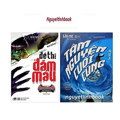 Combo Truyện Trinh Thám : Đề Thi Đẫm Máu + Tâm Nguyện Cuối Cùng ( Combo Sách Trinh Thám Giúp Luyện Não / Tặng Kèm Bookmark Green Life )