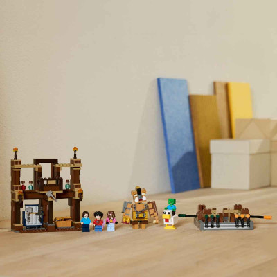 LEGO MINECRAFT 21272 Đồ Chơi Lắp Ráp Võ Đài Chiến Đấu Woodland Mansion (491 chi tiết)