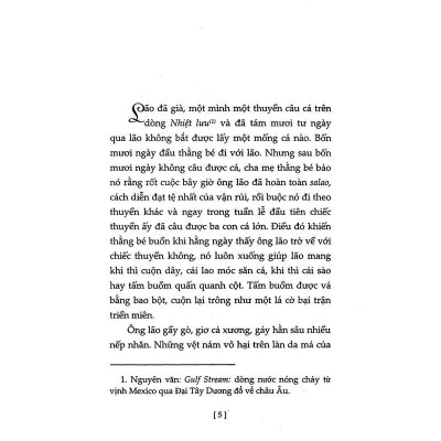 Sách - Ông Già Và Biển Cả - Tân Việt Books