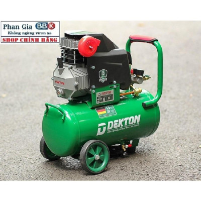 Máy Nén Khí Dekton DK-AC30DR 3.5HP/2500W/ Có Dầu / Bình 30L - Lưu Lượng 170L/Phút- Lên hơi nhanh.