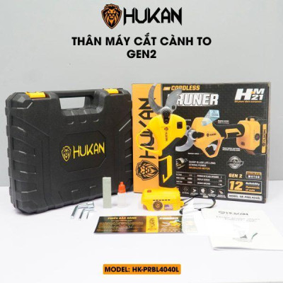 MÁY CẮT CÀNH TO HK-PRBL4040L HUKAN  ( 2PIN + 1 SẠC ) - HÀNG CHÍNH HÃNG