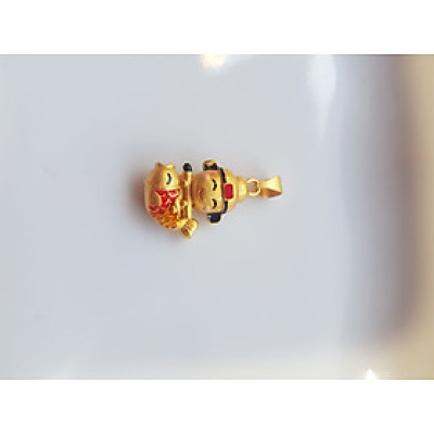 Phụ Kiện Charm Vòng Tay Nữ đẹp Hình Thần Tài Cưỡi Cá Chép Nữ đã có vòng tay hạt chuỗi , vòng tay kiểu thì charm Thần Tài Cưỡi Cá Chép này vào đeo đẹp xinh ạ