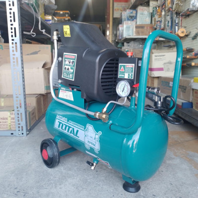 MÁY NÉN KHÍ CÓ DẦU DUNG TÍCH 24 LÍT 2HP  TOTAL TC12024 - HÀNG CHÍNH HÃNG