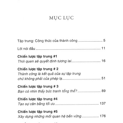Sức Mạnh Của Tập Trung (Quà Tặng Tickbook Đặc Biệt)