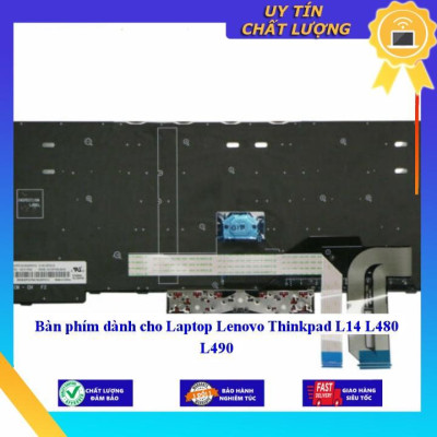 Bàn phím dùng cho Laptop Lenovo Thinkpad L14 L480 L490  - Hàng Nhập Khẩu New Seal