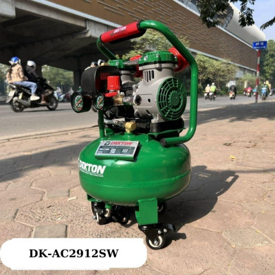 MÁY NÉN KHÍ KHÔNG DẦU 1,5HP 12L DEKTON DK-AC2912SW - HÀNG CHÍNH HÃNG