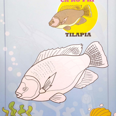 Em Tập Tô Màu - Chủ Đề: Động Vật Sống Dưới Nước