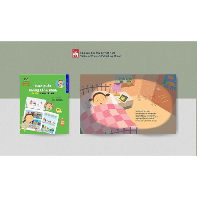 Sách - Hướng Dẫn Kĩ Năng An Toàn Cho Trẻ Em An Toàn Thực Phẩm Thực Phẩm Không Lành Mạnh - Ẩn Nấp Trong Tủ Lạnh - NXB Phụ Nữ