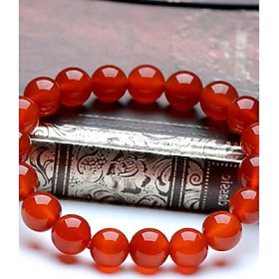 Vòng Tay Đá Mã Não Đỏ