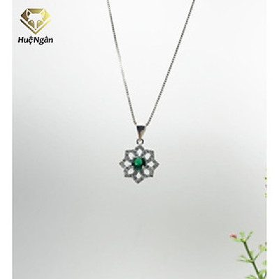 Dây chuyền bạc Ý 925 Huệ Ngân -Hoa đẹp YYDZ142