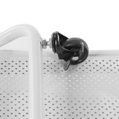 Kệ gấp gọn hai tầng có bánh xe-cobi home - NHẬP KHẨU CHÍNH HÃNG.