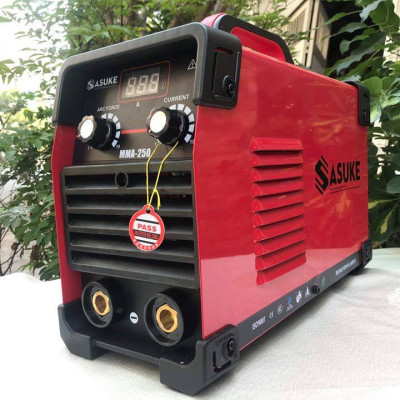 Máy hàn que MOSFET 1.6-5.0mm Sasuke MMA-250A (kéo liên tục que 4.0mm)- Hàng chính hãng