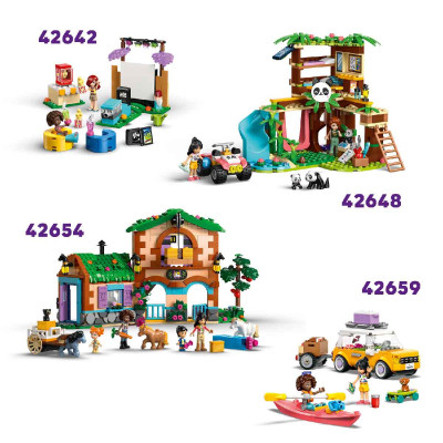 LEGO FRIENDS 42665 Đồ Chơi Lắp Ráp Khu Vui Chơi Cún Con (66 chi tiết)