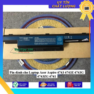 Pin dùng cho Laptop Acer Aspire 4743 4743Z 4743G 4743ZG 4741 - Hàng Nhập Khẩu  MIBAT656