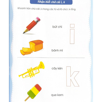 Bé Làm Quen Chữ Cái - Tập 2 (Dành Cho Trẻ Từ 4-5 Tuổi)