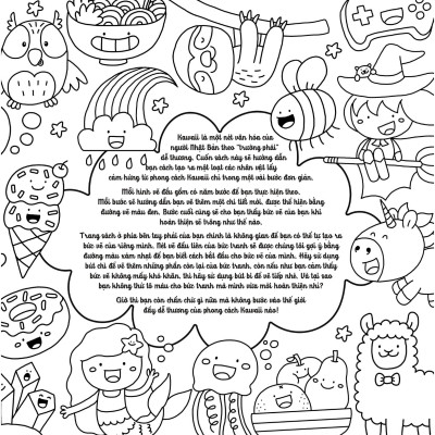 Draw Kawaii In 5 Simple Steps - Vẽ Theo Phong Cách Kawaii Với 5 Bước Đơn Giản