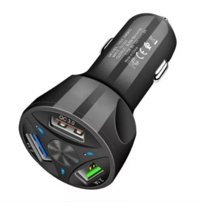 TẨU SẠC ĐIỆN THOẠI 3 CỔNG TRÊN XE HƠI ÔTÔ CAO CẤP