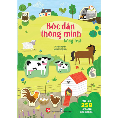 Sách - Bóc Dán Thông Minh - Combo 6 Cuốn - Đinh Tị Books