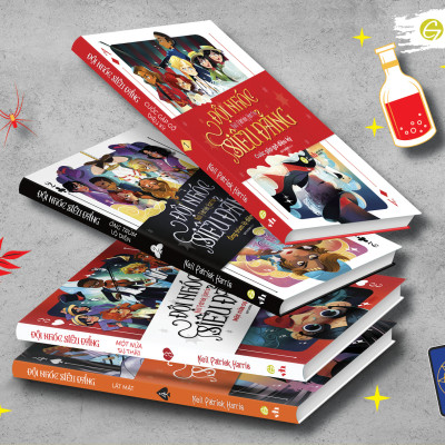 Combo sách: Đội nhóc siêu đẳng ( Bộ 4 tập 1,2,3,4)