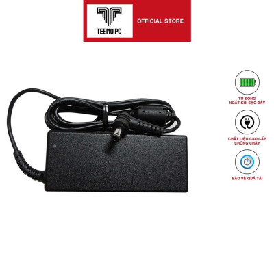 Sạc Dùng Tương Thích Cho Laptop Toshiba Chân Thường 5.5mm - Công Suất 65W 90W - Hàng Nhập Khẩu New Seal - TEEMO PC TESE