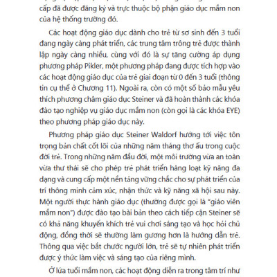 Sách Cẩm nang giáo dục mầm non theo cách tiếp cận Steiner Waldorf
