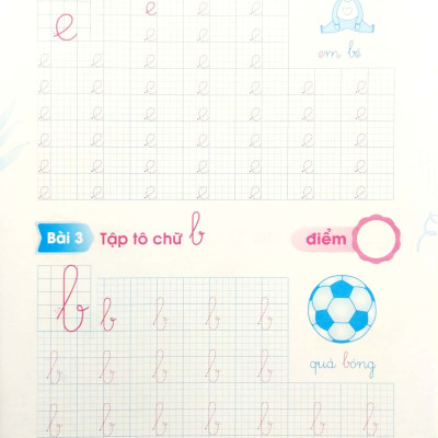 Tập Tô Chữ Cái Dành Cho 4-5 Tuổi (Tủ Sách Mầm Non Chăm Học)