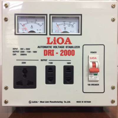 Ổn áp 1 pha LiOA DRI-2000 II