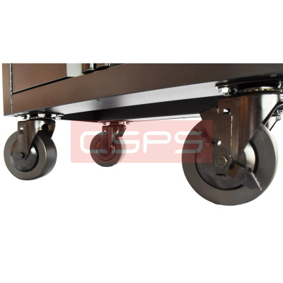 Tủ dụng cụ CSPS 61cm - 04 hộc kéo màu đen có bánh xe