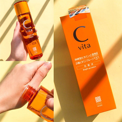 Nước hoa hồng Meishoku C Vita Dưỡng Sáng Da (25ml) - Hàng chính hãng