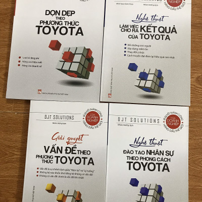 Combo sách Toyota - Trọn bộ 11 cuốn - Bí quyết thành công của doanh nghiệp hàng đầu thế giới (PN-MK)